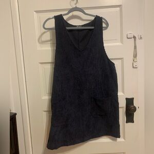 Motel Brand Corduroy Mini Dress